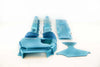 BLUE BILLET NISSAN CAM COVERS RB28 by CPC manufacturing 